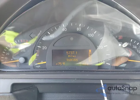 2003 Mercedes-Benz G 500 z USA, uszkodzony, nr VIN WDCYR49E93X135191